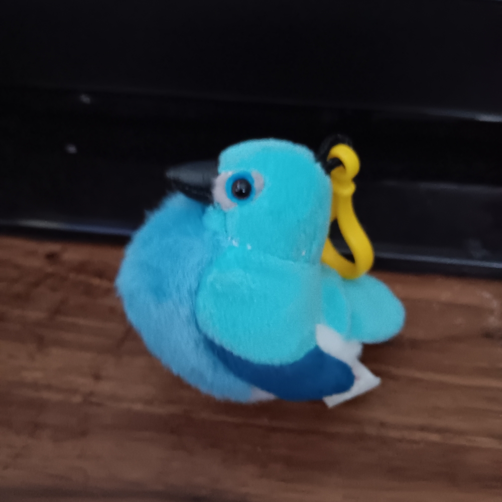 Wild republic audubon plush mountain bluebird clip keychain